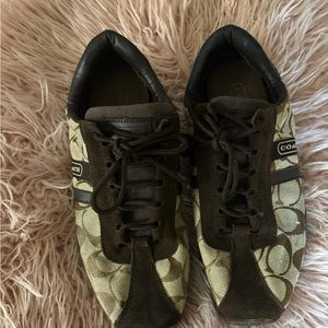 Coach vintage shoes that have recently been resoled